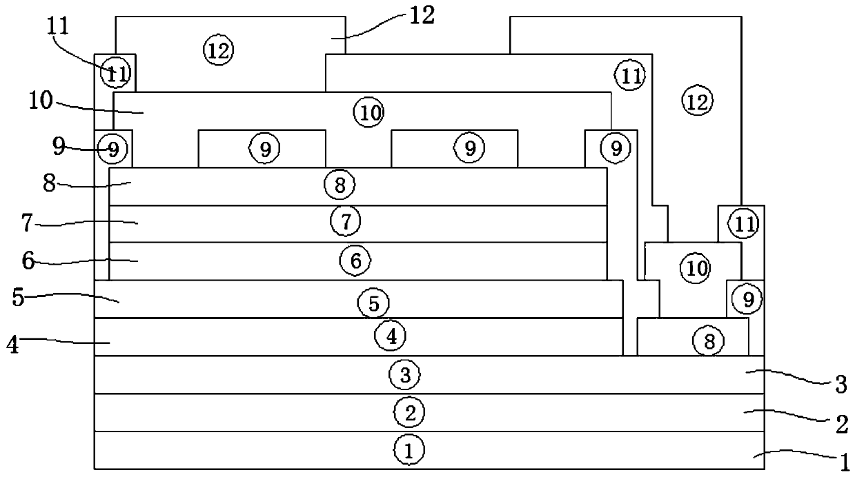 A kind of manufacturing method of dbr flip chip