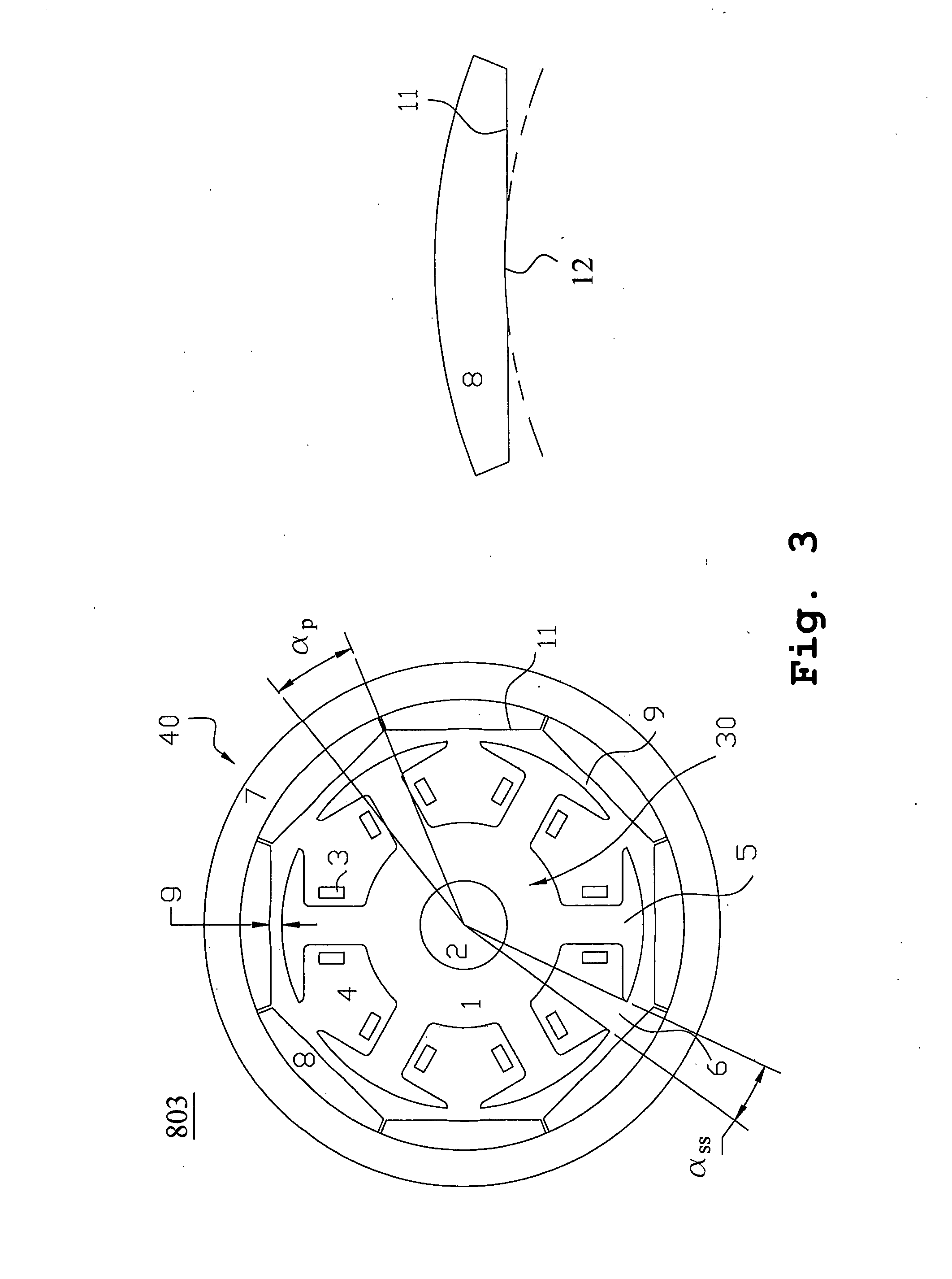 Permanent magnet rotary structure of electric machine