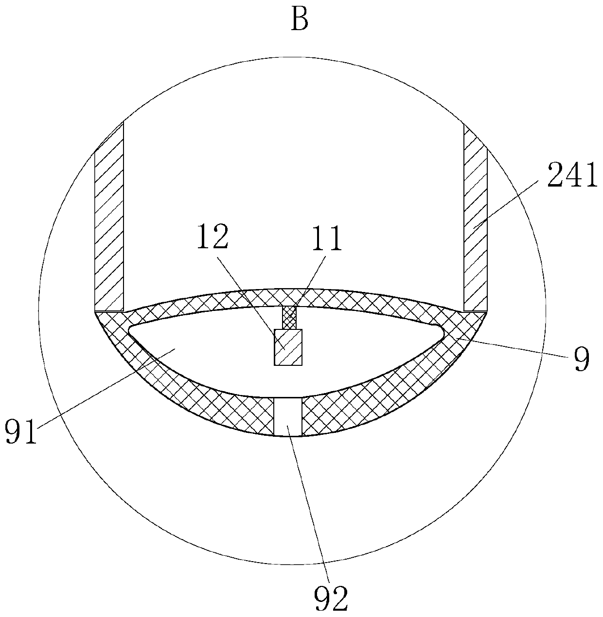 Grain dryer and online moisture detection method thereof