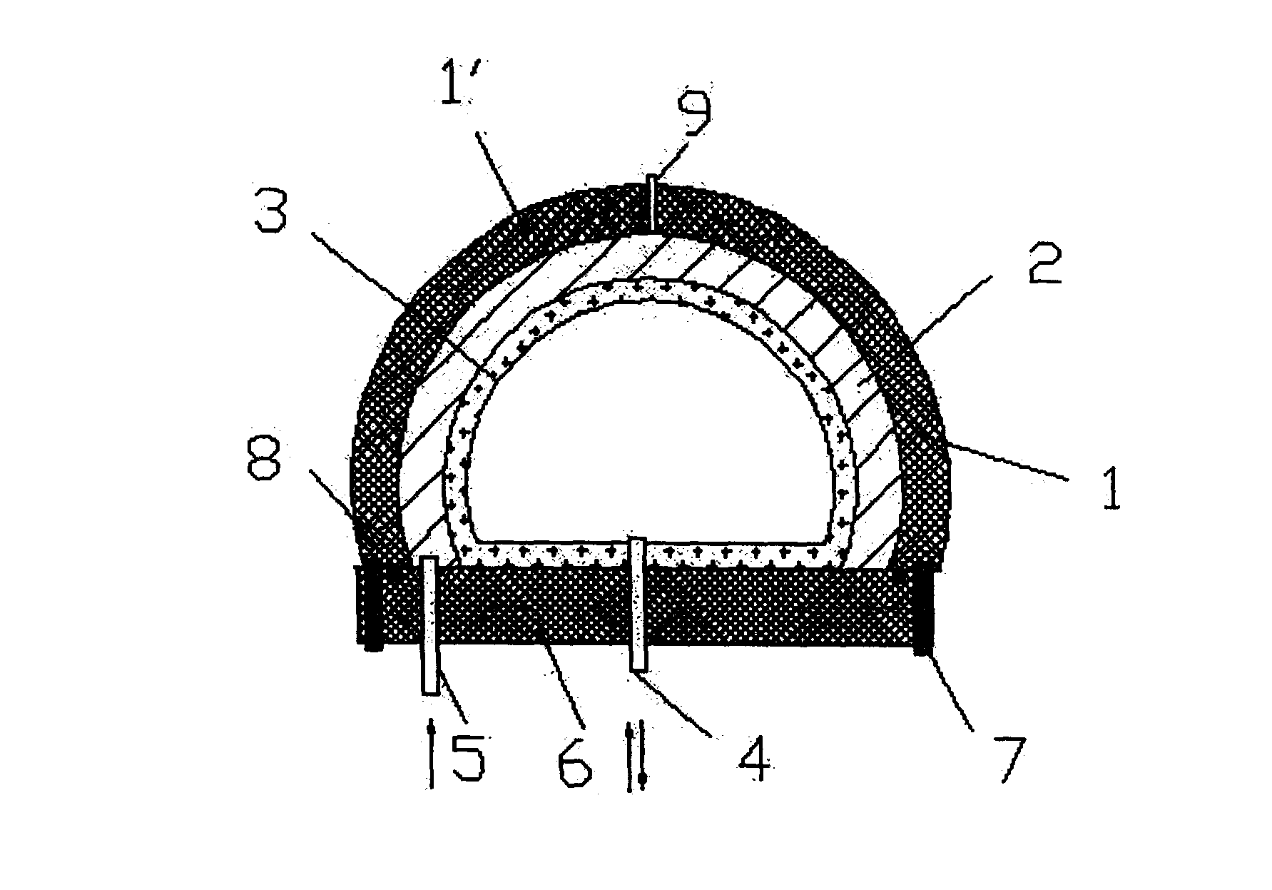 Method for producing sealing rubber air-bag male die and resin transfer molding method therefor