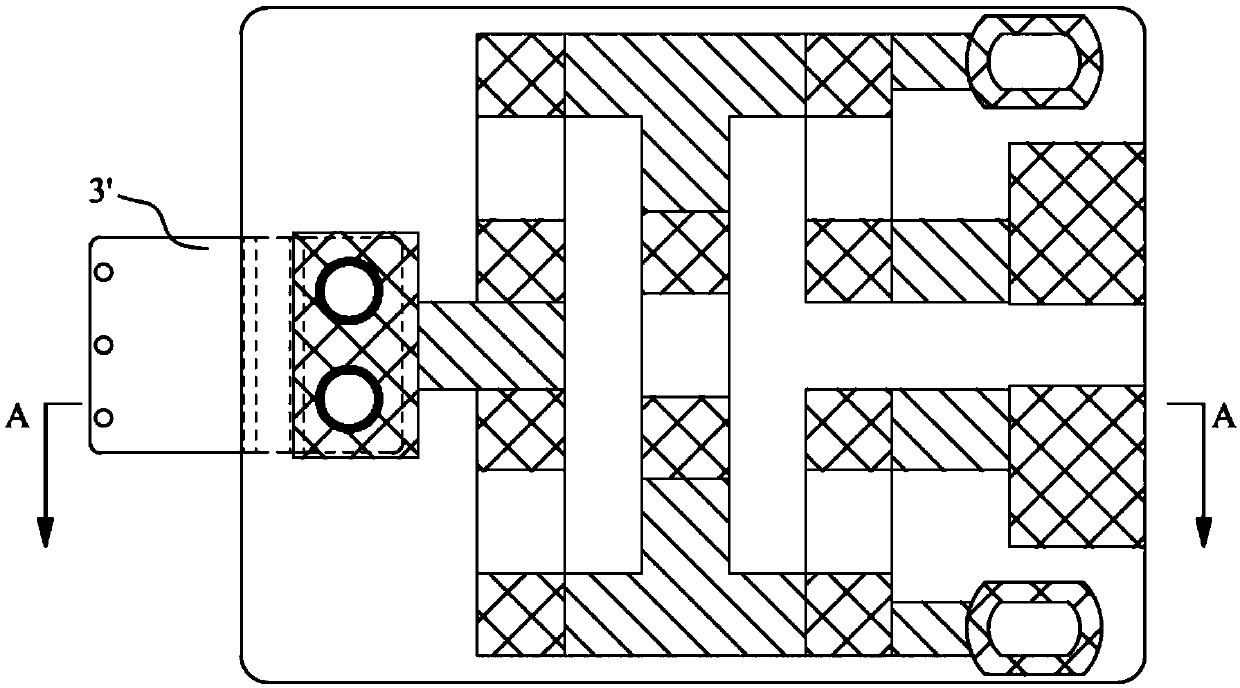 A vibration motor grounding structure and automobile