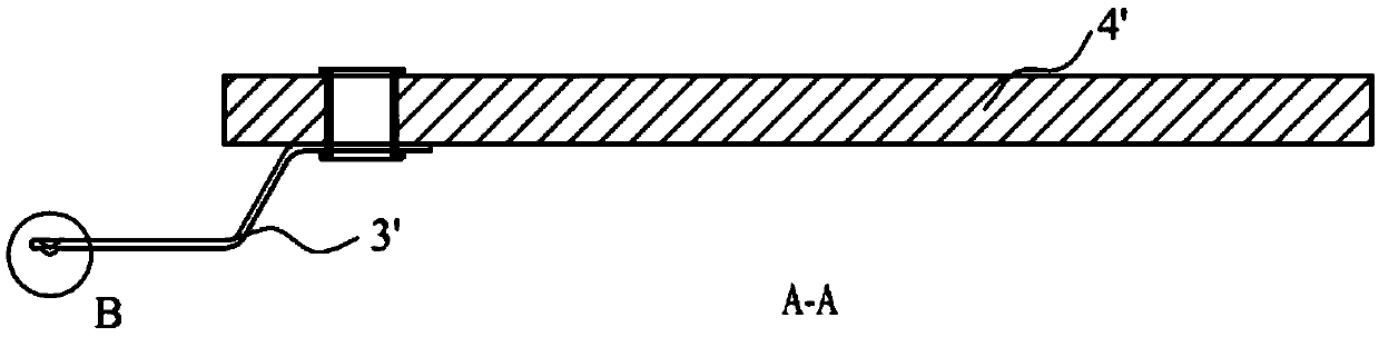 A vibration motor grounding structure and automobile