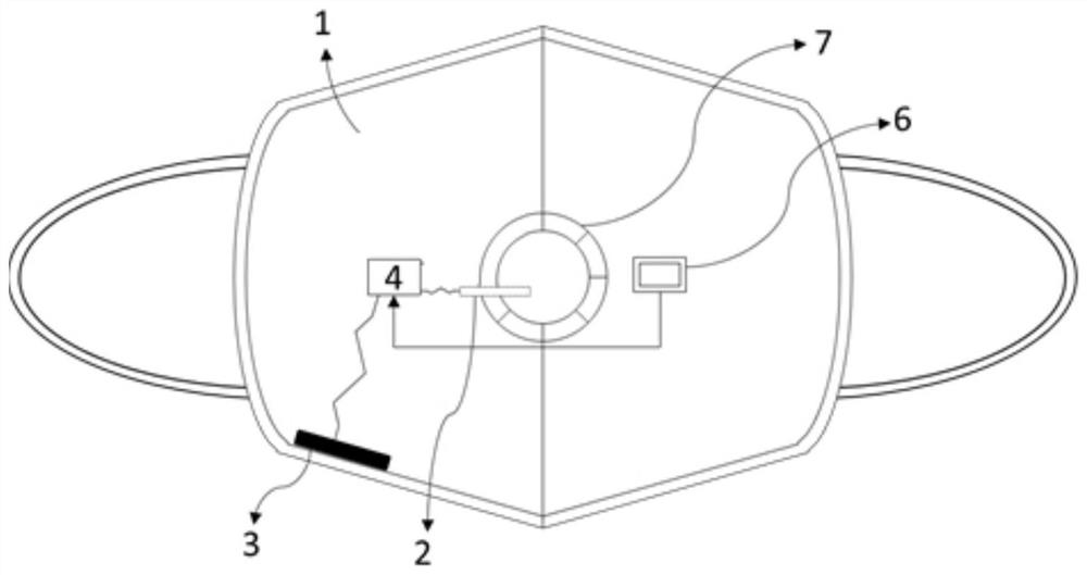 Wearable breathing detection and protection device