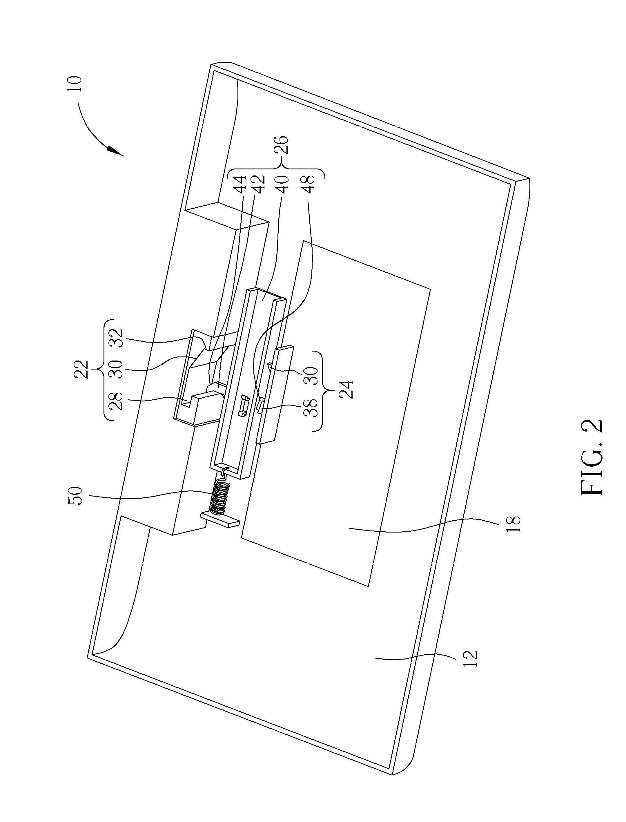 Slide switch and electronic device thereof