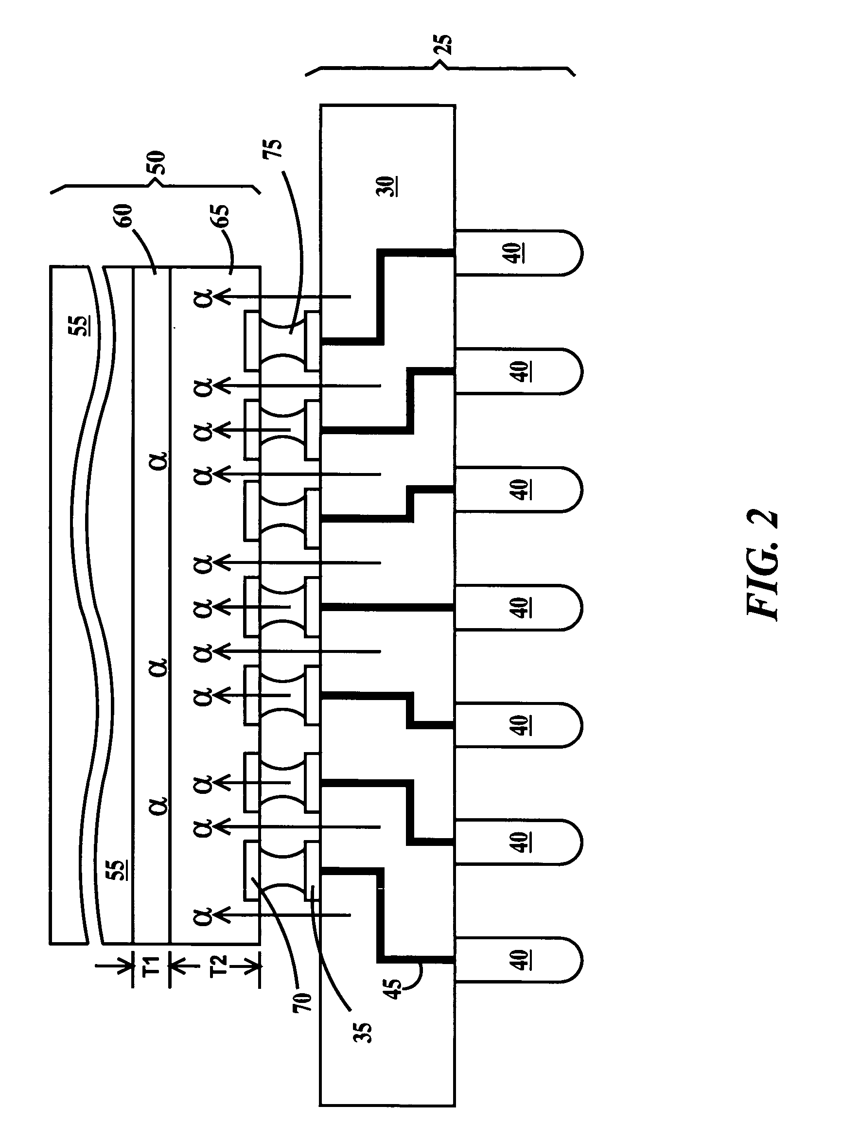 Method and structure for reduction of soft error rates in integrated circuits