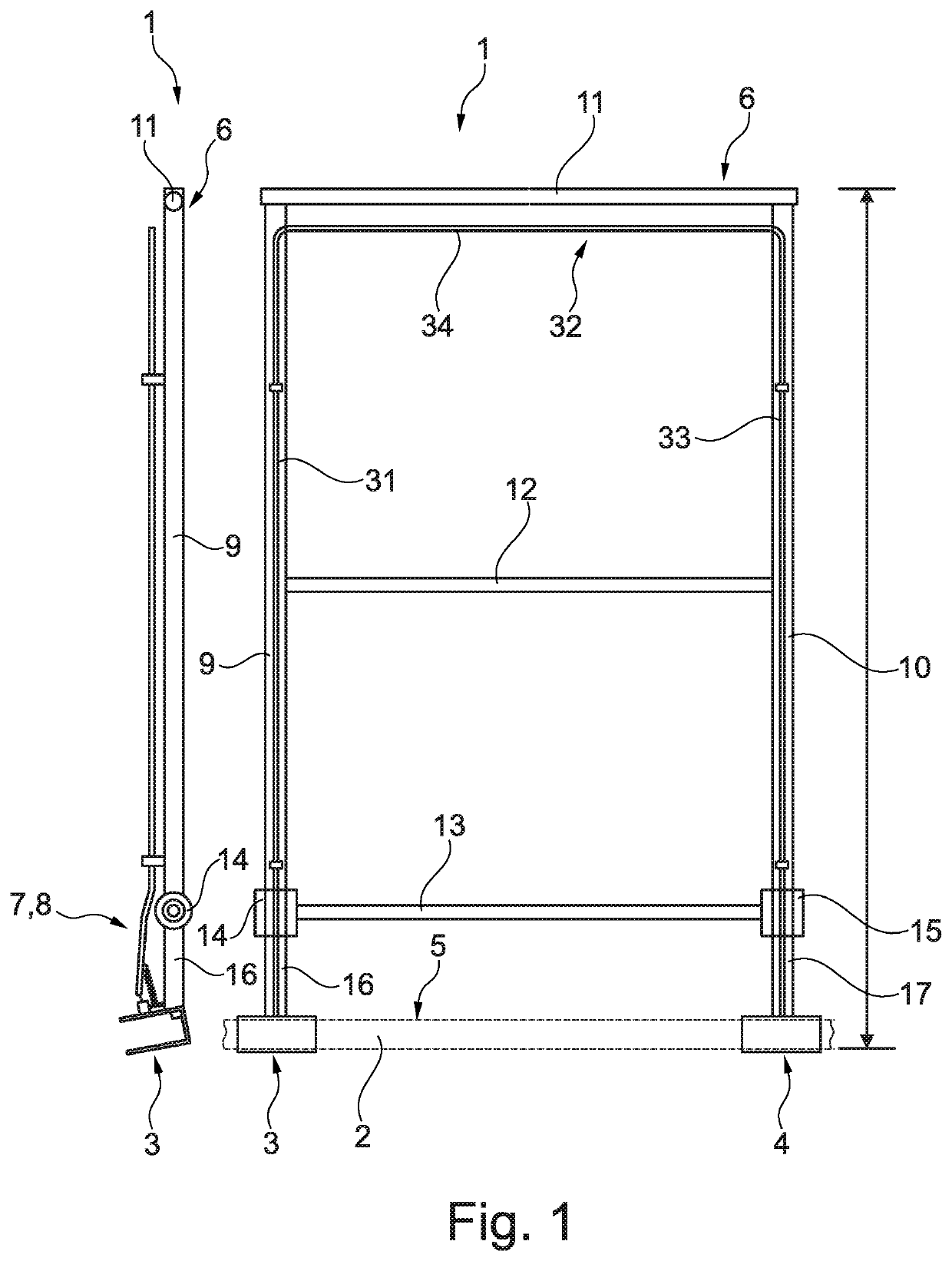 Device for Positionally Accurate Positioning of a Transport Pallet