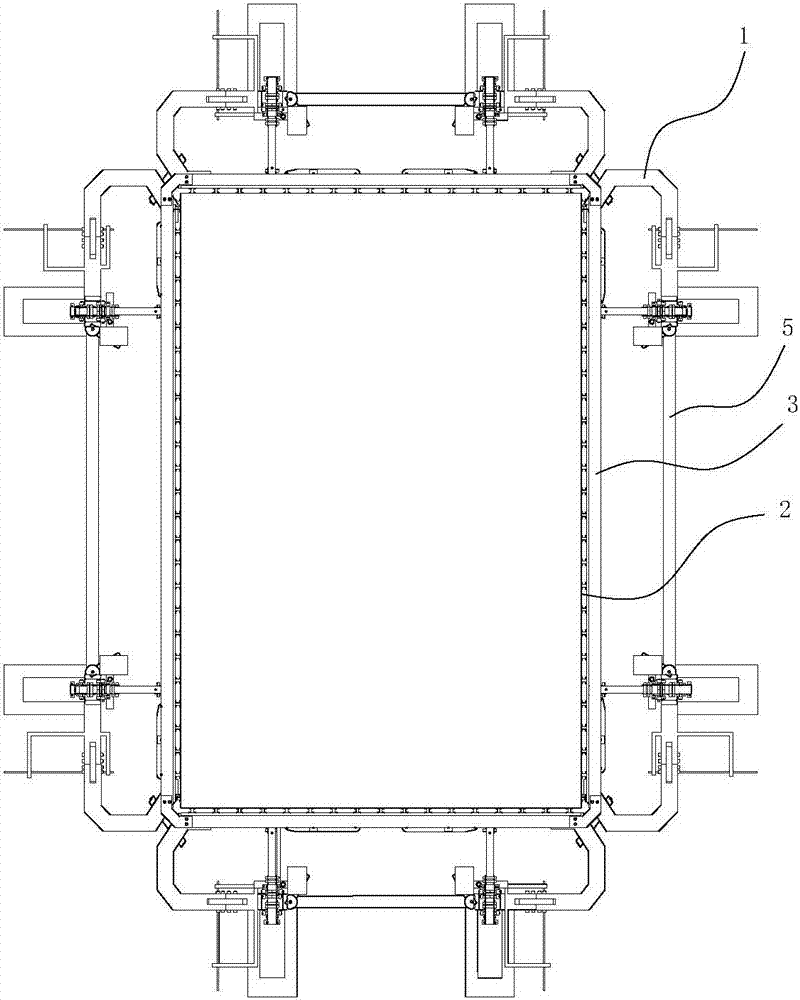 Vertical distance adjustment method for crank arm beam installation of self-elevating outer frame turning system of bridge pier columns