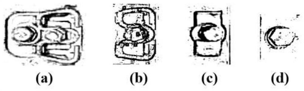 Turnout and non-turnout rail fastener positioning method based on deep learning