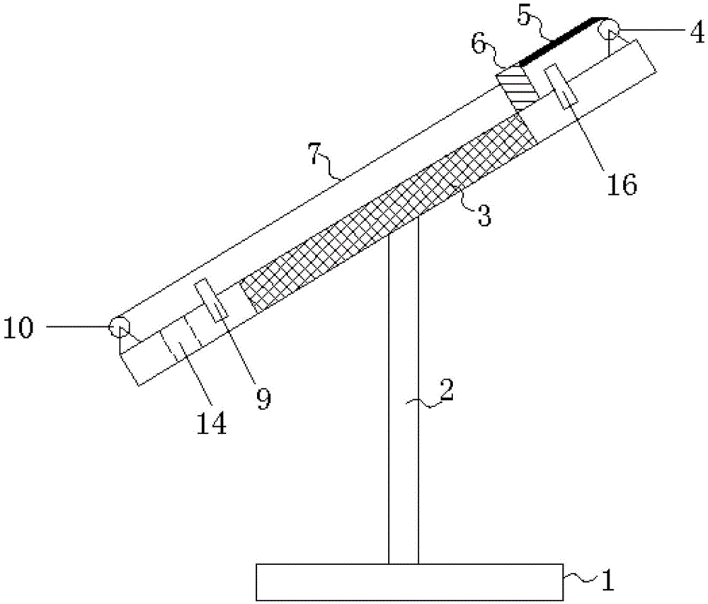 Automatic surface obstruction-removing and sunshading integrated system of photovoltaic assembly