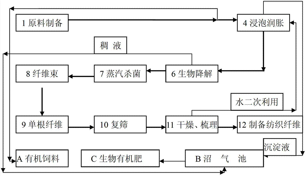 Bacillus and method for preparing textile fiber using same