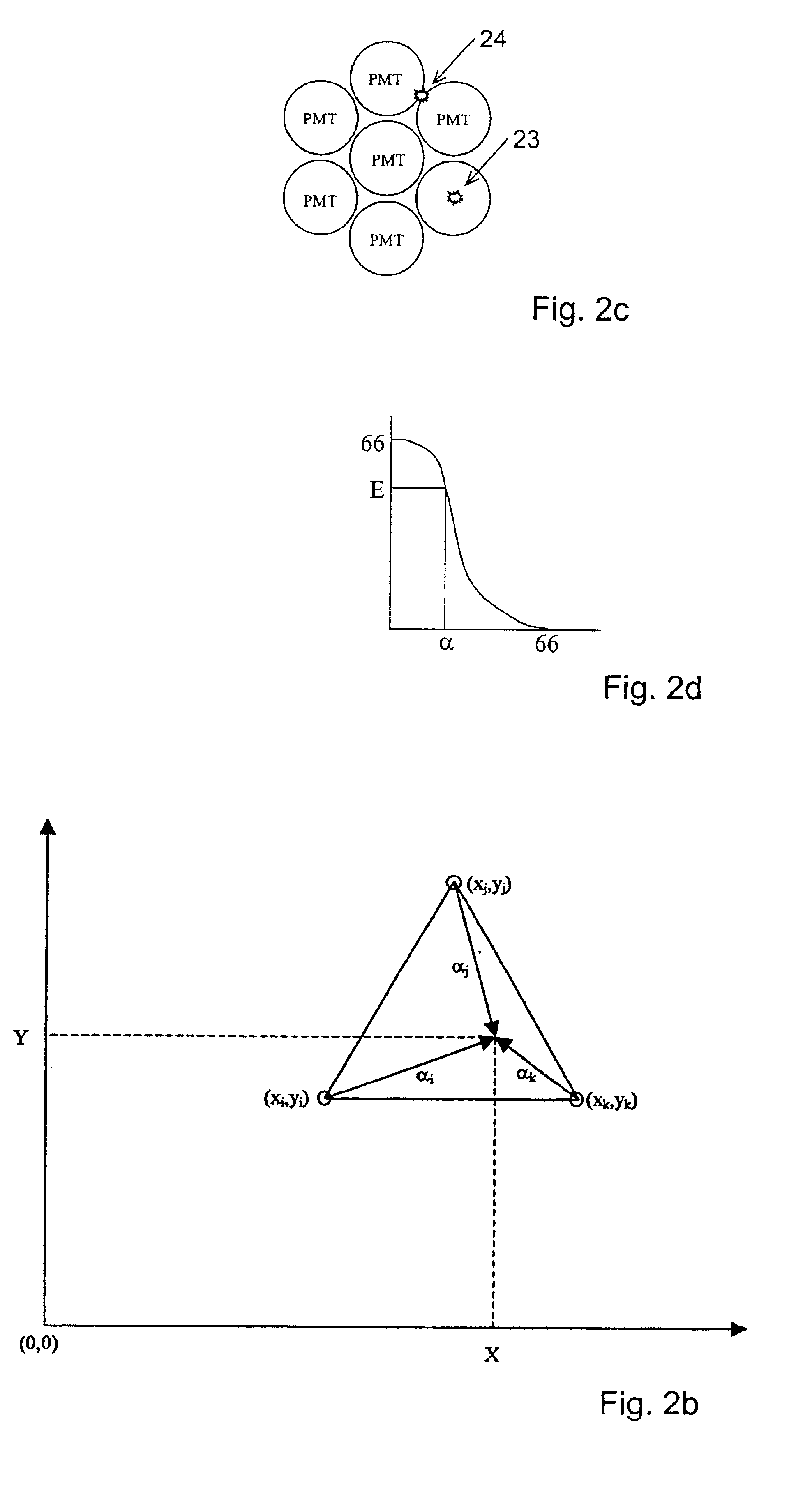 Scintillation detector, system and method providing energy and position information