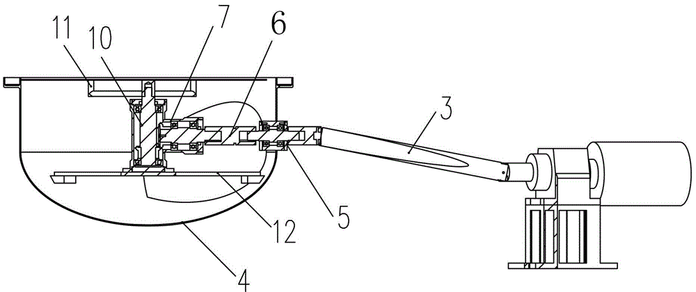 Pressurizing flow guiding device used for boiling dryer