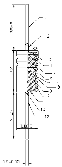 High temperature resistant electrolyte, preparation method thereof, and non-solid electrolyte tantalum capacitor