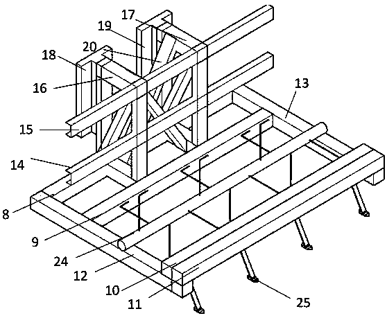 Over-wet filler turning and drying device for highway embankment and using method thereof