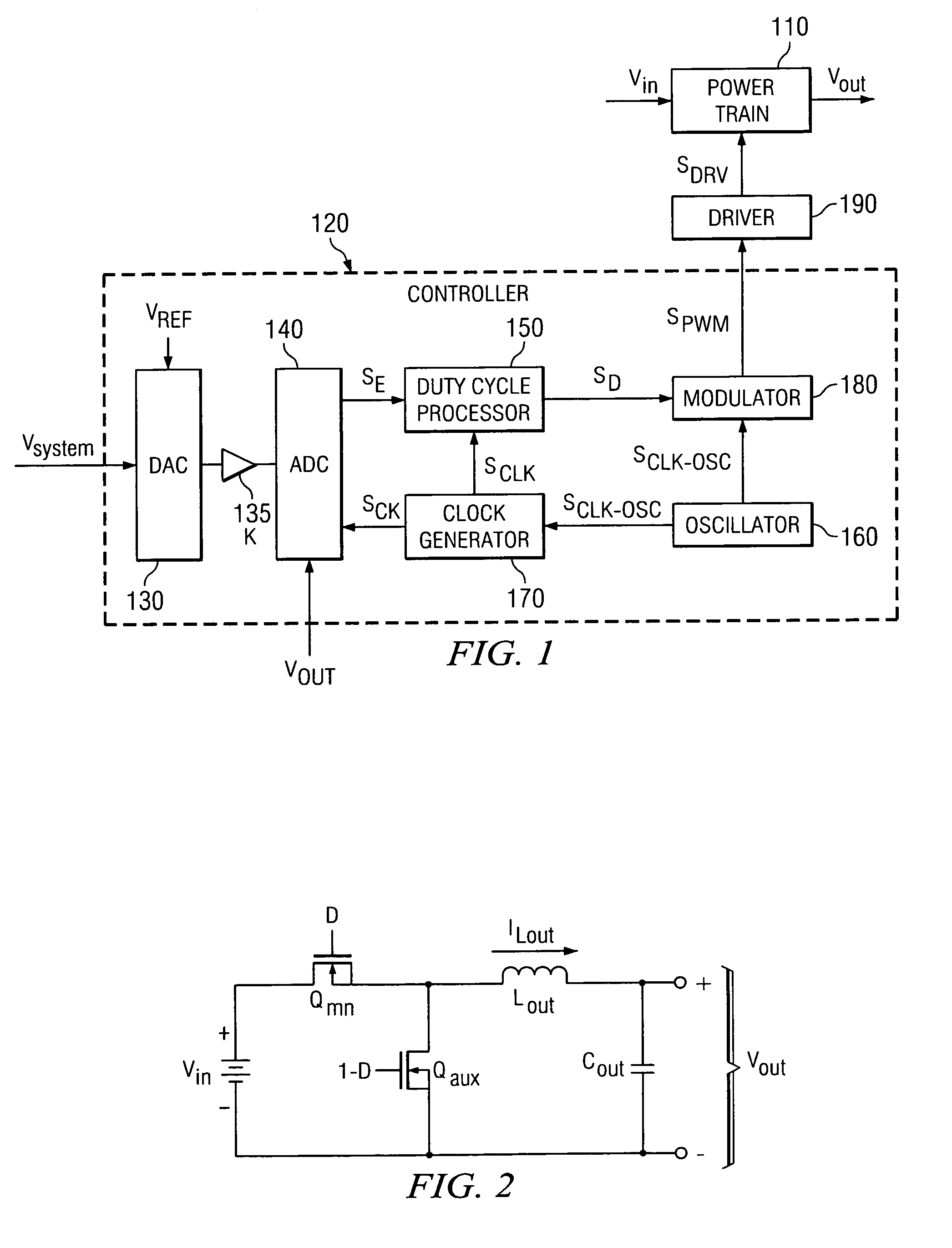 Digital controller for a power converter employing selectable phases of a clock signal