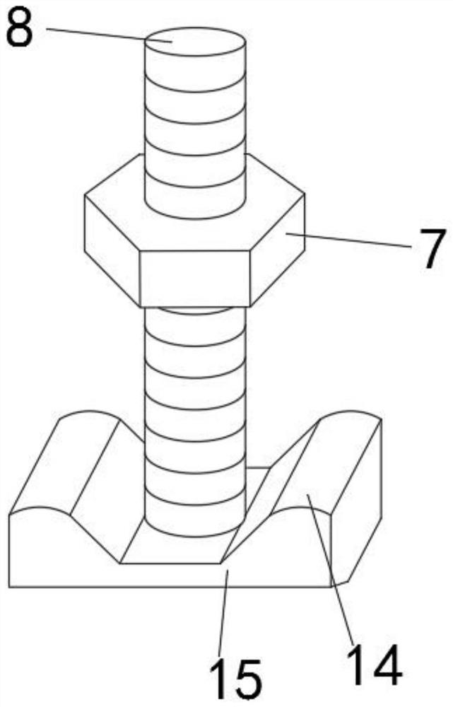 A kind of embedded part of Hafen groove and its installation method