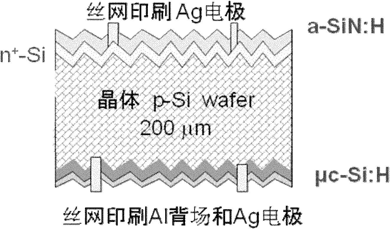 Preparation method of double-sided passivated crystalline silicon solar cell