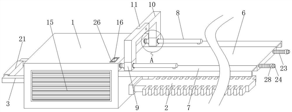 Pruning device for garden environmental sanitation