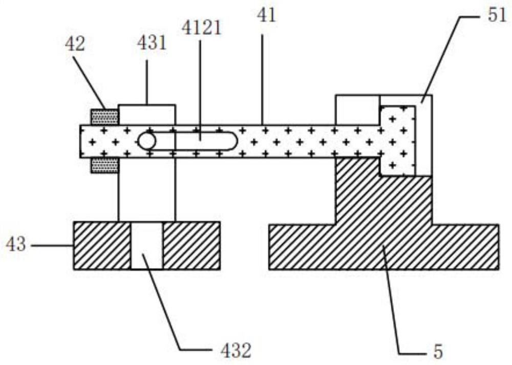 GRC component closing splicing structure with anti-drawing design