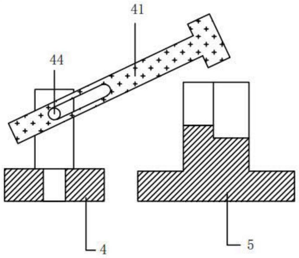 GRC component closing splicing structure with anti-drawing design