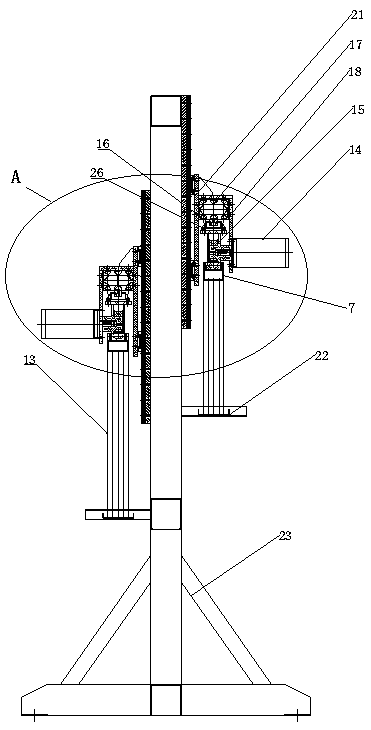 Cantilever type purification plate adhesive spray system