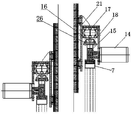 Cantilever type purification plate adhesive spray system