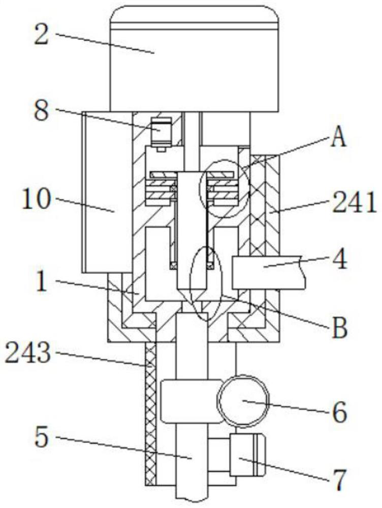 Detection device for electronic expansion valve