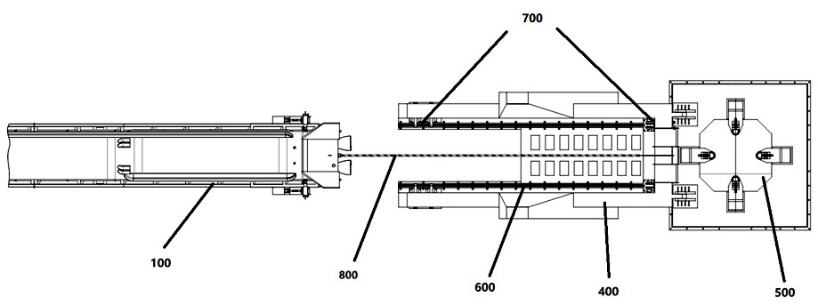 Space vehicle transfer docking locking device