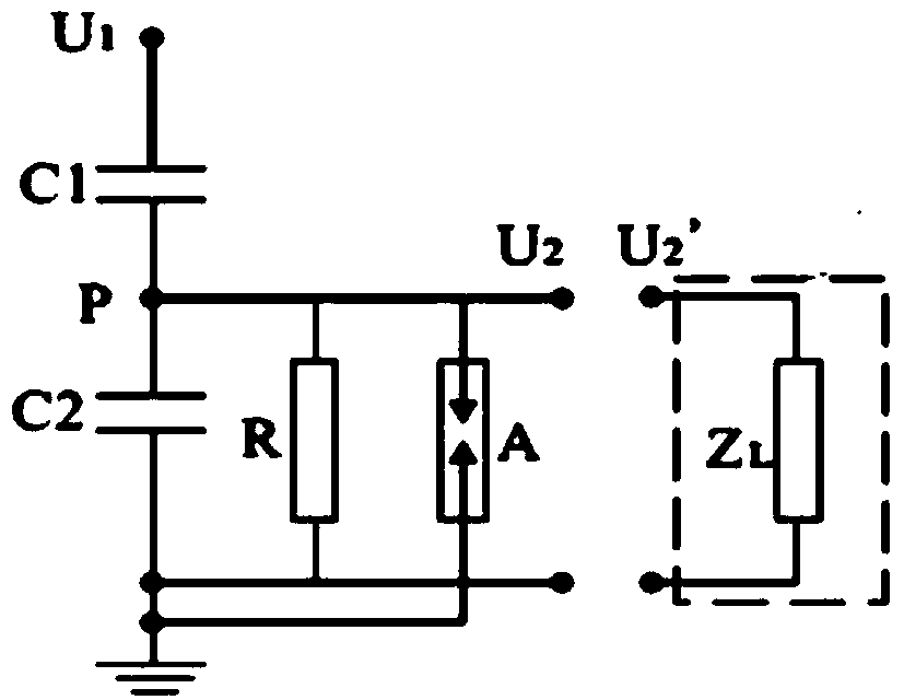 Intelligent electronic type voltage transformer