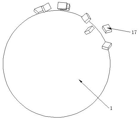 Simulated scene dome screen system and device with ultra-large field angle