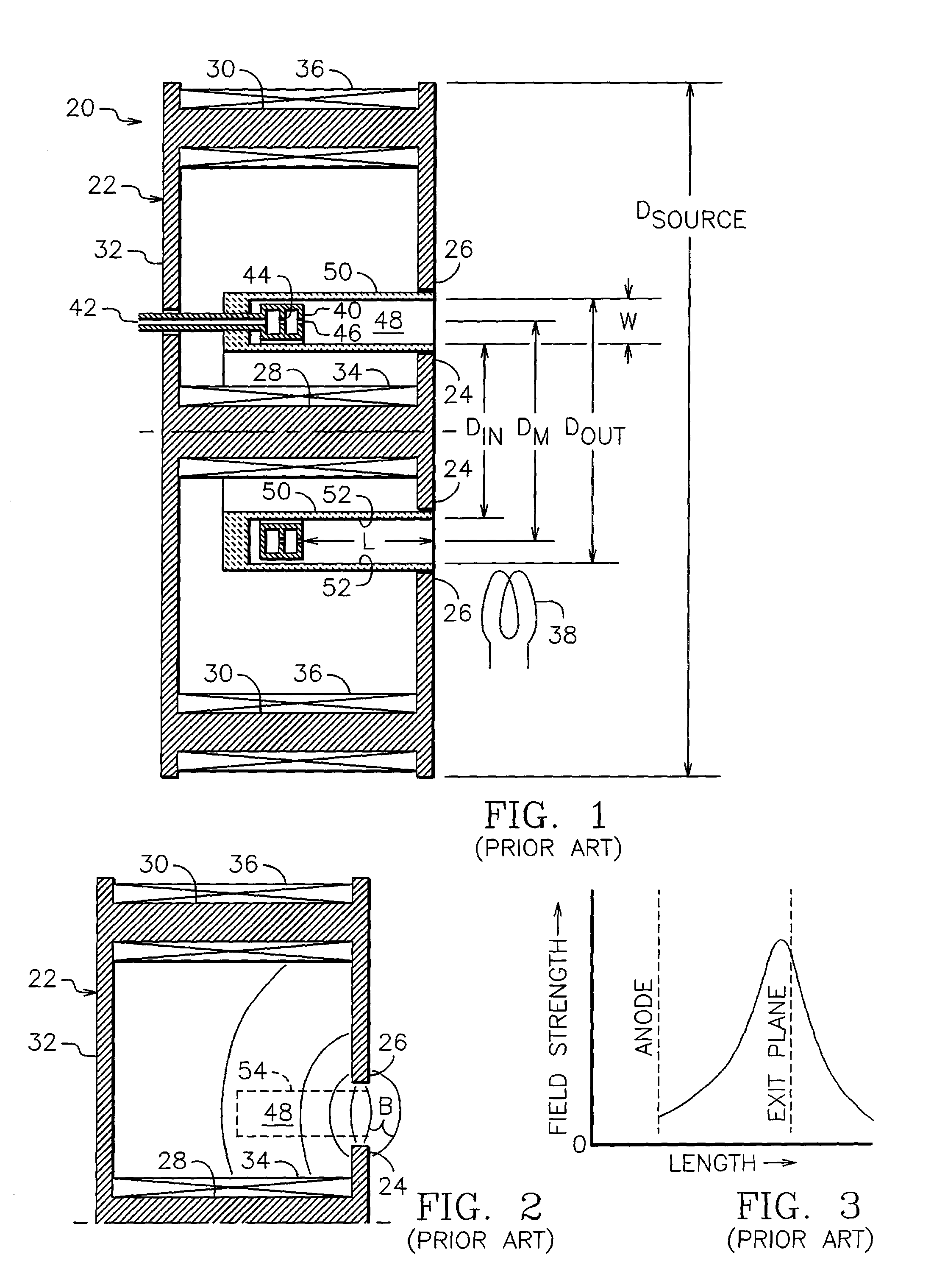 Magnetic field for small closed-drift ion source