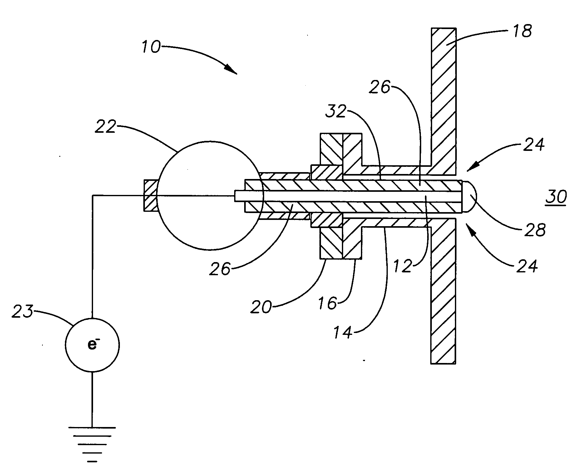 Method and apparatus for controlling static charge in polyolefin reactors