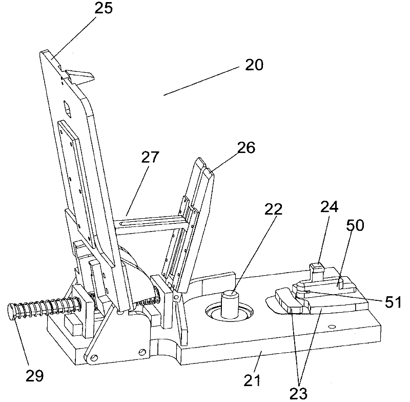 Quick-tightening device for chain saw and chain unit for same