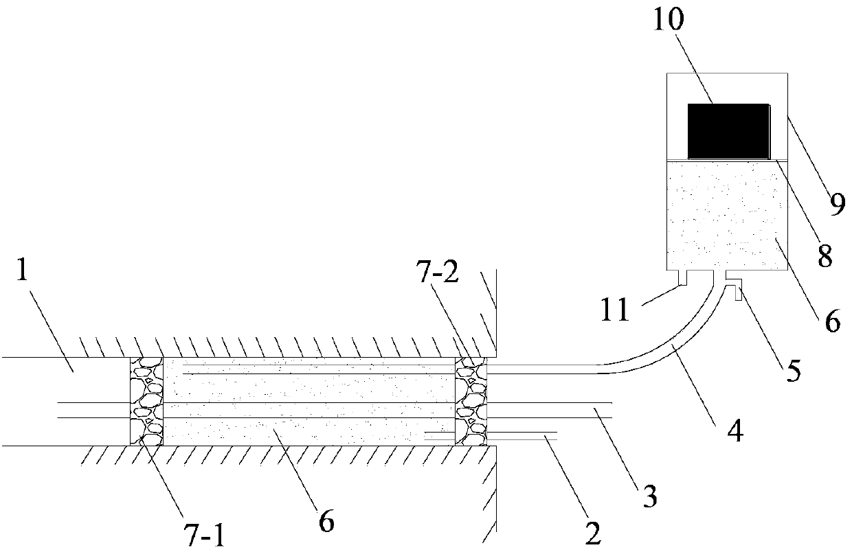 Device and method for active hole drilling and sealing
