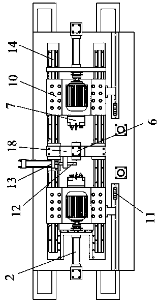 Device for inner and outer circle chamfering and end face opening flattening of two ends of metal ventilation pipe and application method of device