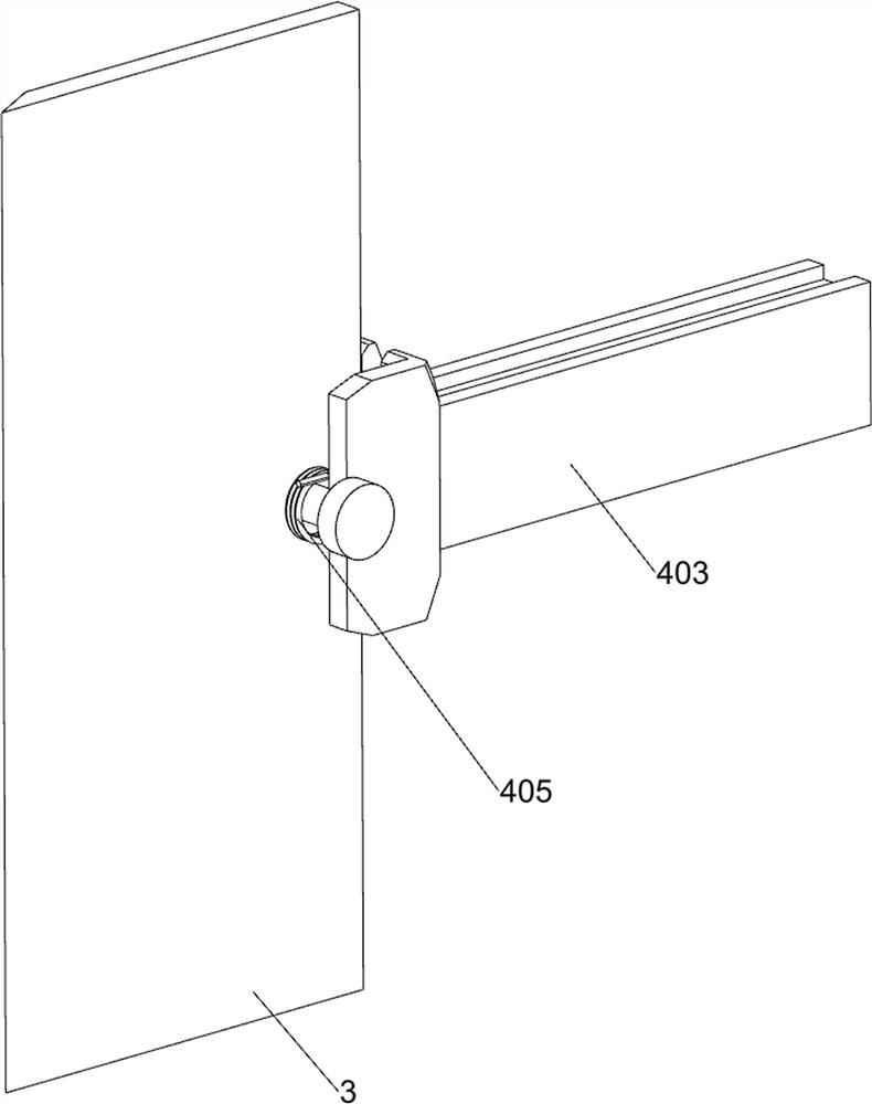 Water channel sludge scraping device for water conservancy project