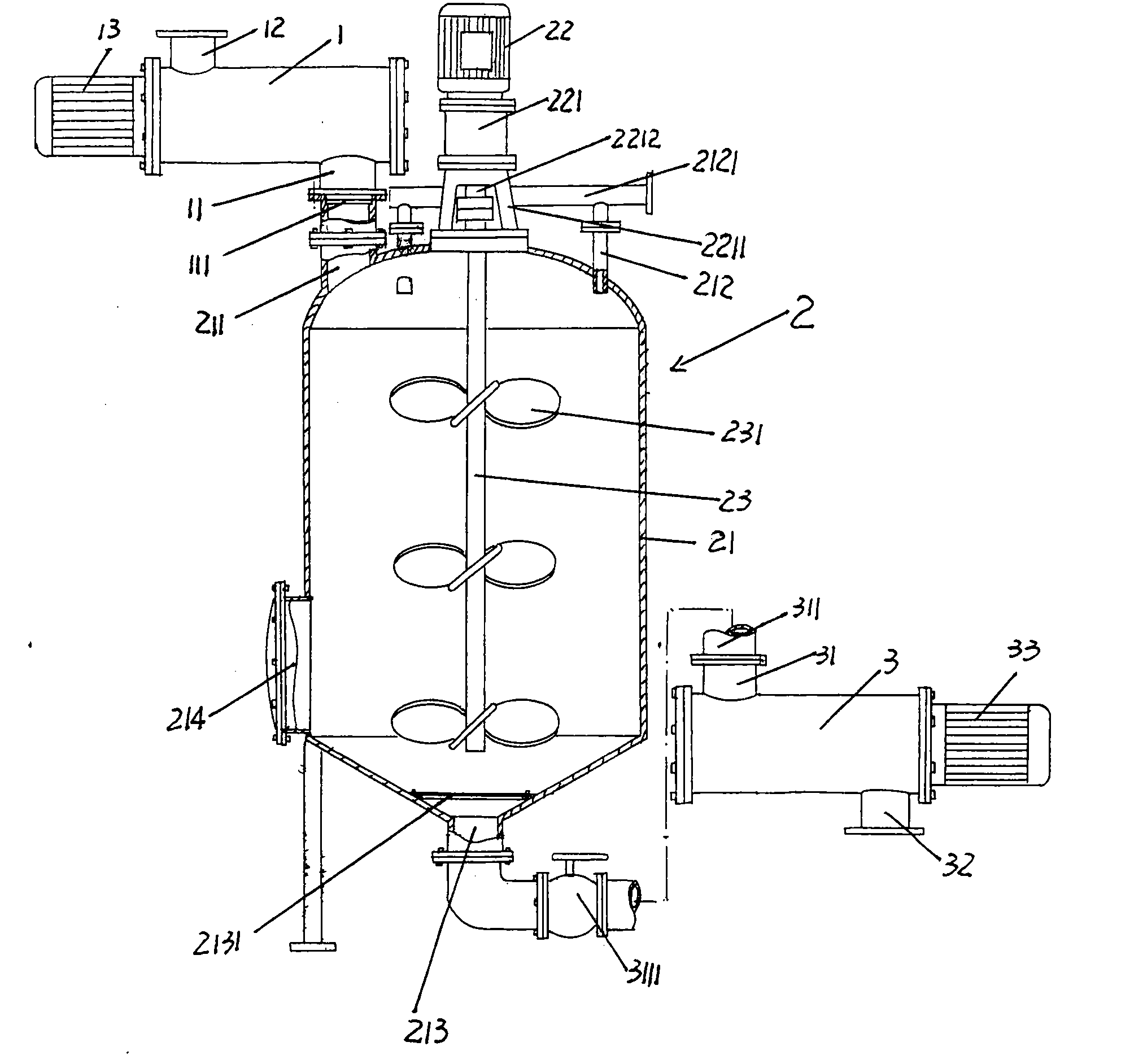 Method for preparing functional polyester masterbatch from regenerative polyester bottle chips and device for method