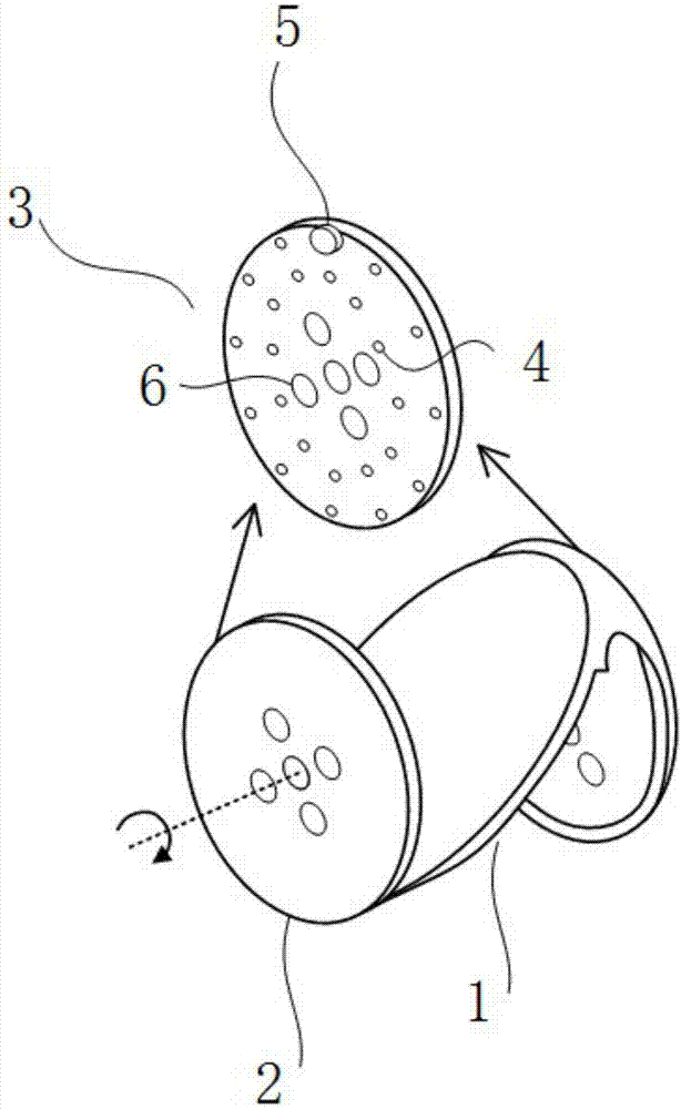 Mechanical laser radar and counterweight method for same