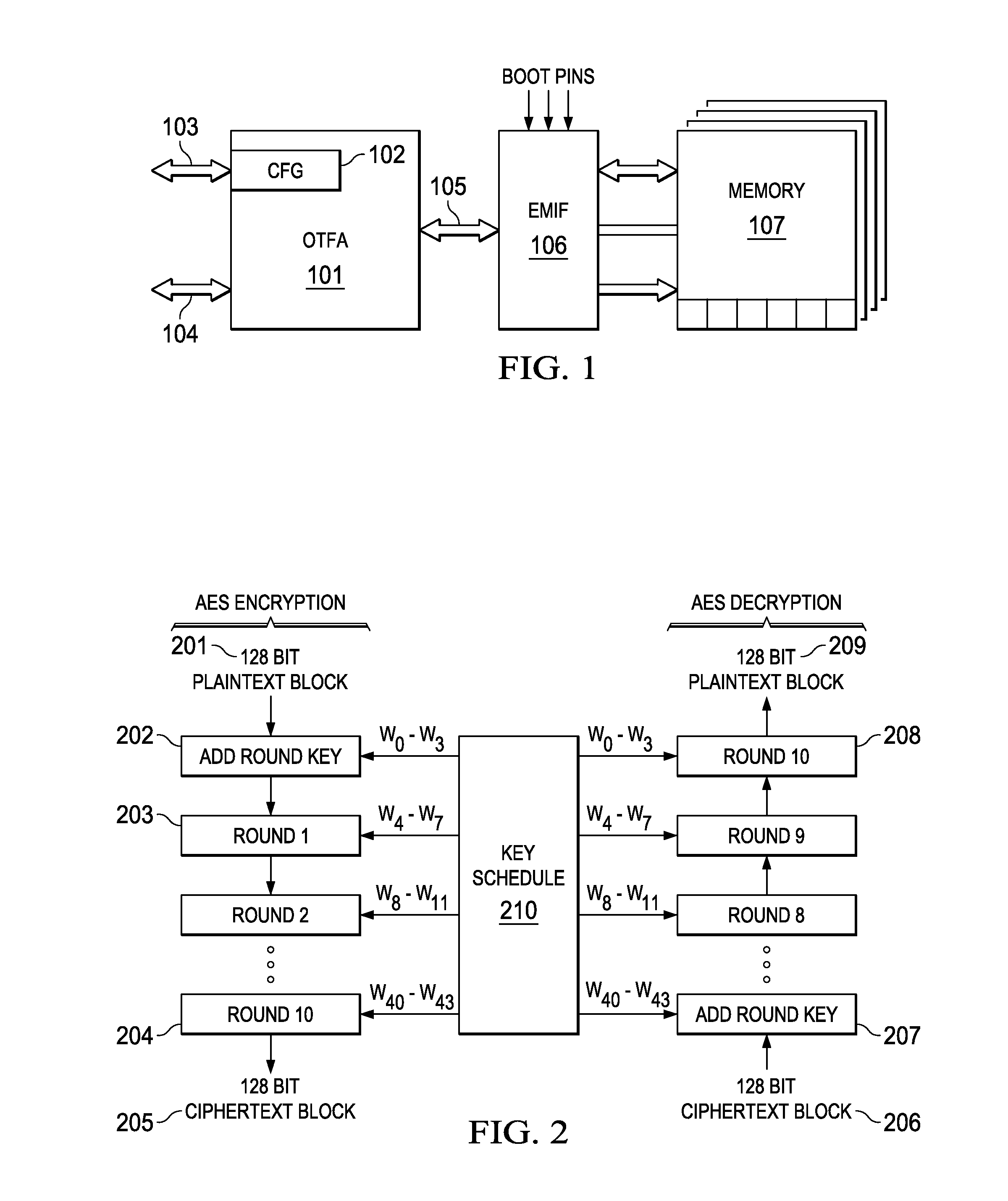 High performance autonomous hardware engine for inline cryptographic processing