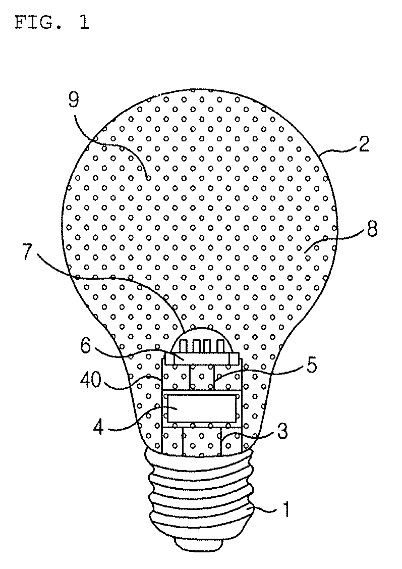 Light emitting diode lamp