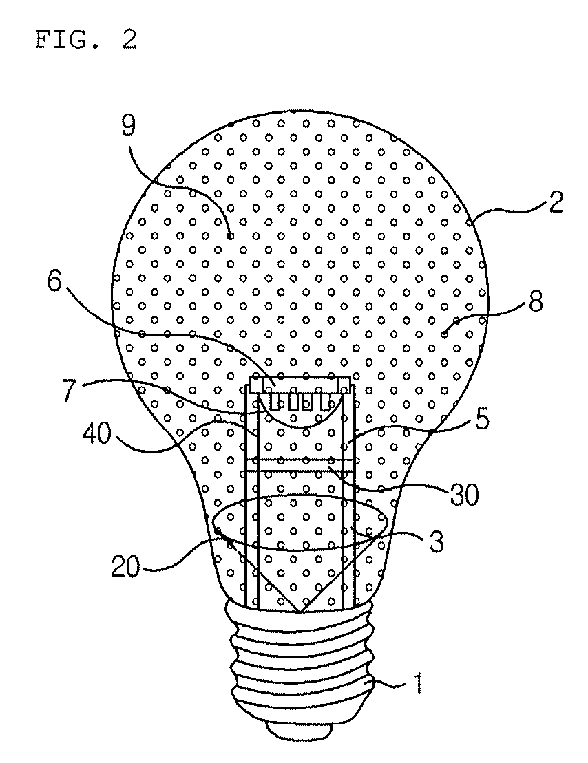 Light emitting diode lamp