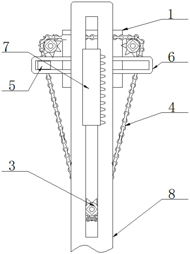 Double-sided turnover mechanism for precision computer mainboard machining