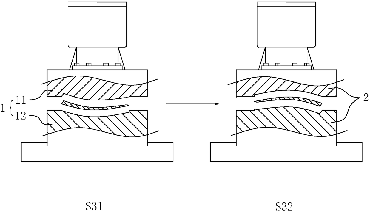 Propeller manufacturing process based on precision casting