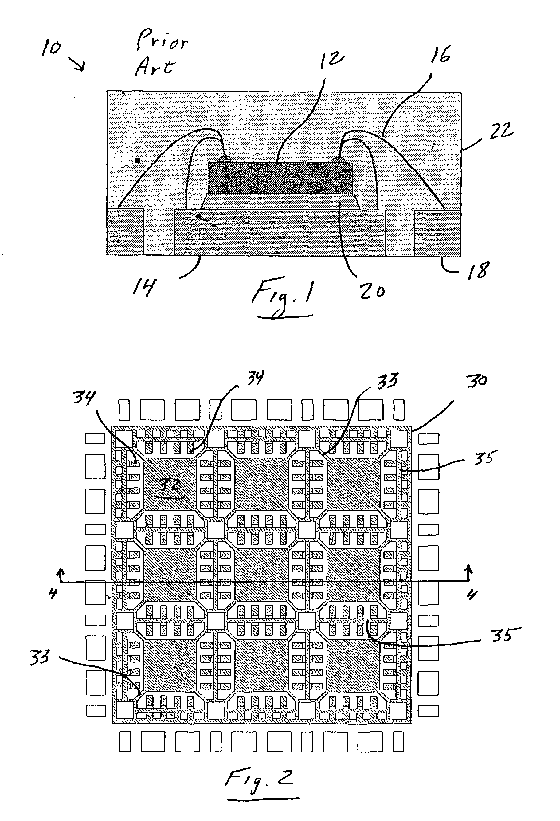 Method of fabricating no-lead package for semiconductor die with half-etched leadframe