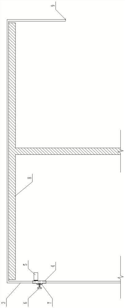 Fixing device, temporary hanging basket and vertical ladder for steel structure mounting