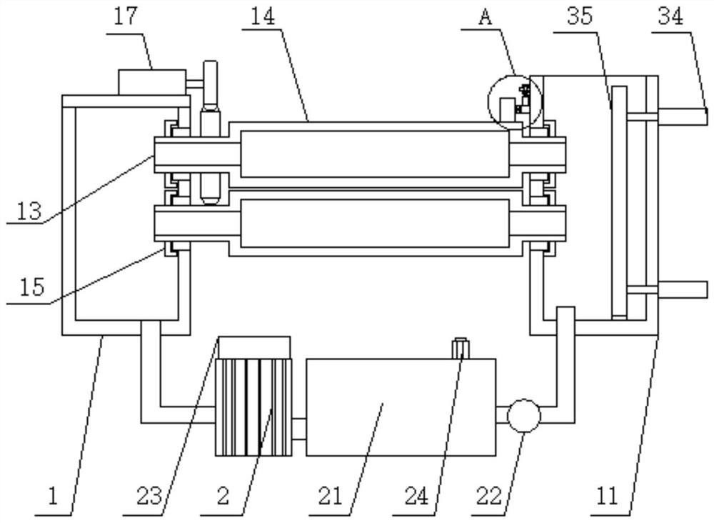 Automatic adjusting equipment and automatic adjusting method for film pressing temperature of film pressing machine
