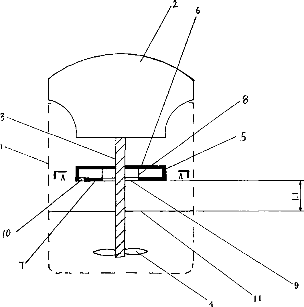 Food processor with high-efficiency defoaming device