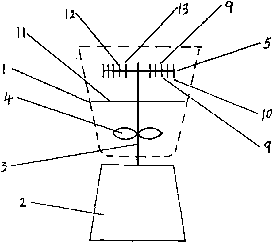 Food processor with high-efficiency defoaming device
