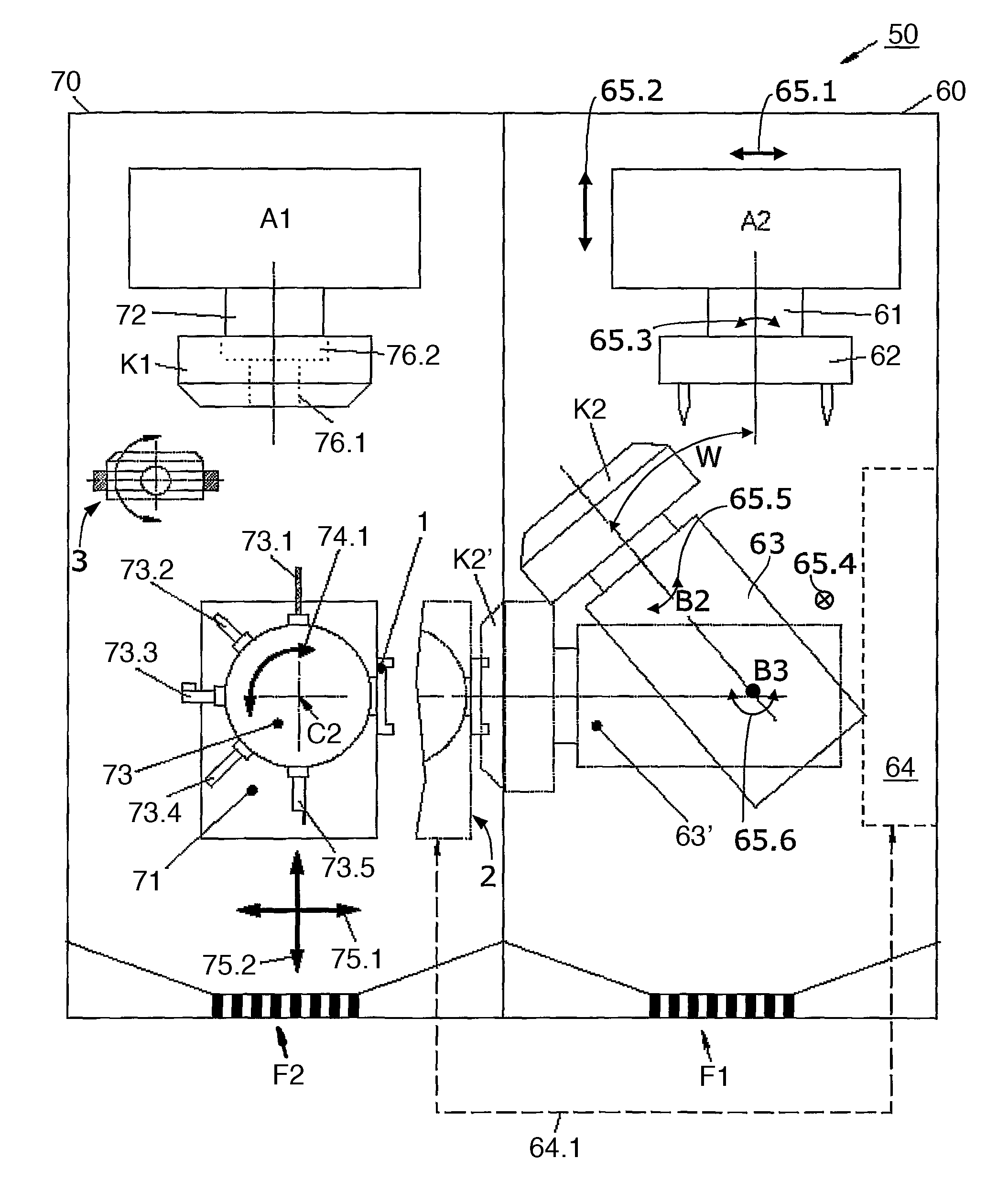 Device and method for green machining bevel gears