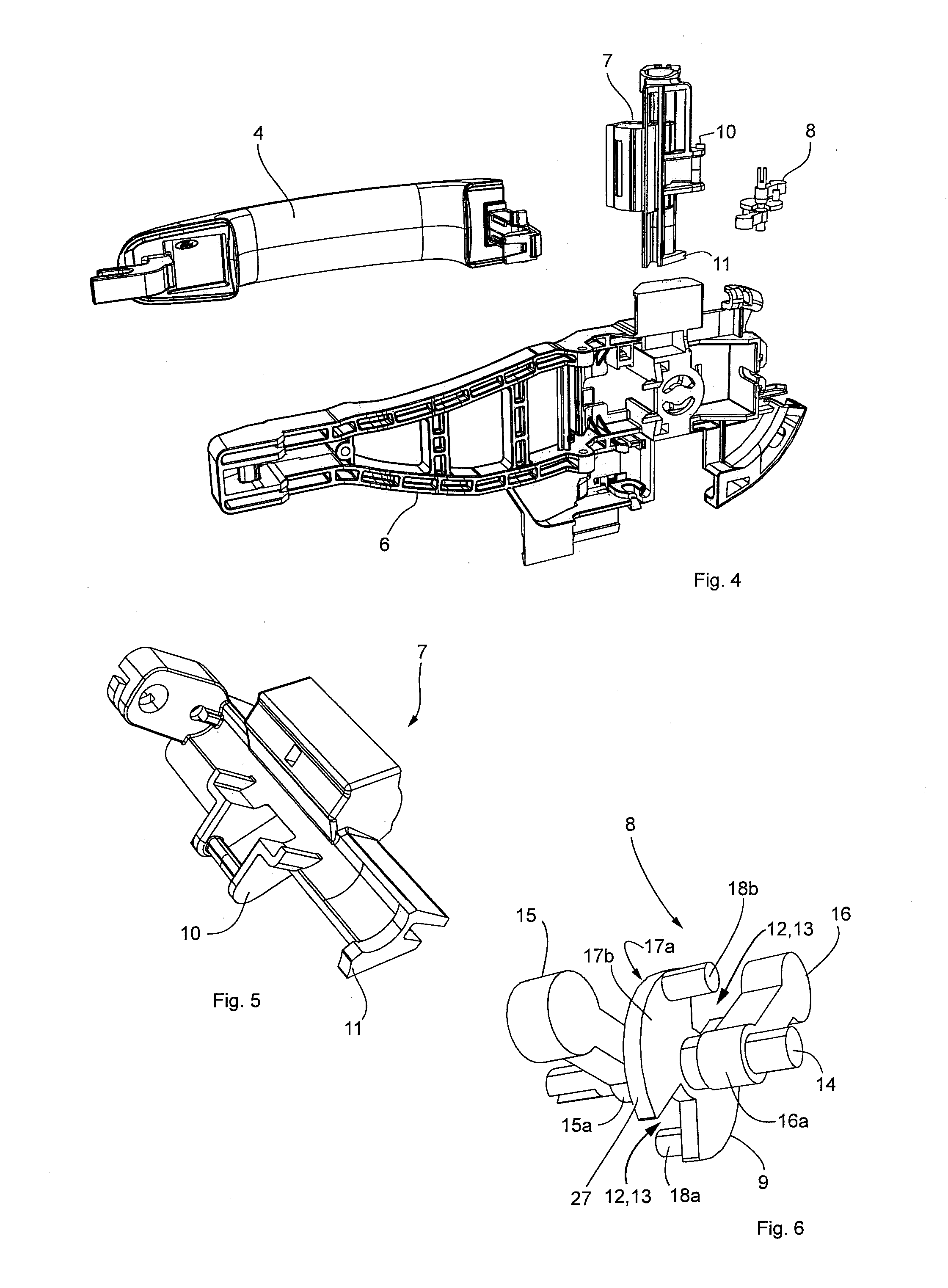 Door handle arrangement for a motor vehicle